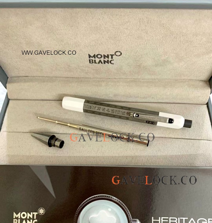 Luxury Copy Egyptomania Montblanc Ballpoint Pen White Barrel